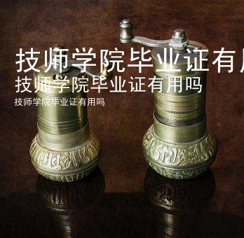 技师学院毕业证有用吗