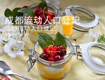 成都流动人口登记