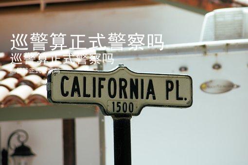 巡警算正式警察吗